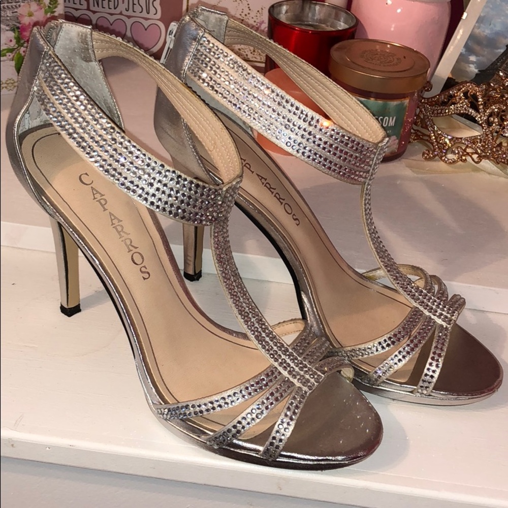 Silver heels